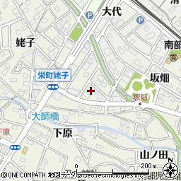 愛知県豊明市栄町南姥子周辺の地図