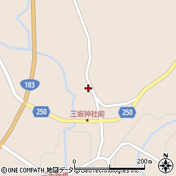 広島県庄原市西城町三坂859周辺の地図