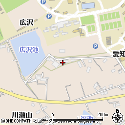 愛知県刈谷市井ケ谷町広沢114周辺の地図