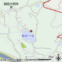 岡山県津山市池ケ原1241-2周辺の地図