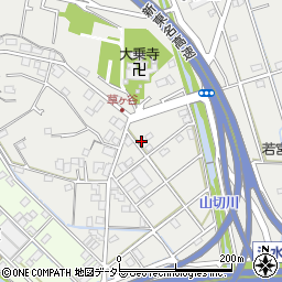 静岡県静岡市清水区草ヶ谷39-10周辺の地図