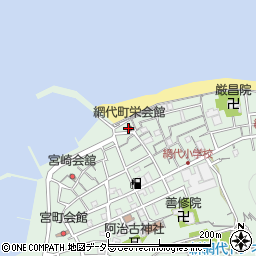 網代町栄会館周辺の地図