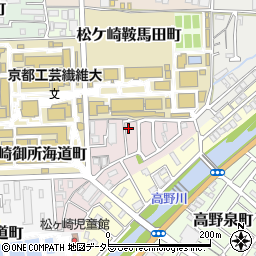 京都府京都市左京区松ケ崎正田町22-20周辺の地図