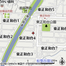 三重県桑名市東正和台周辺の地図