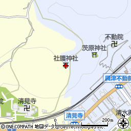 社護神社周辺の地図