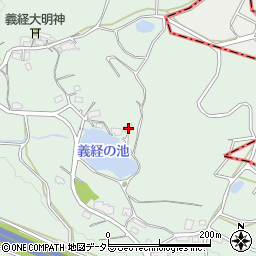 岡山県津山市池ケ原1241-1周辺の地図