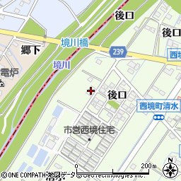 関山周辺の地図