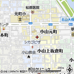 加茂湯周辺の地図