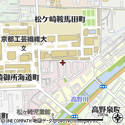 京都府京都市左京区松ケ崎正田町23-3周辺の地図