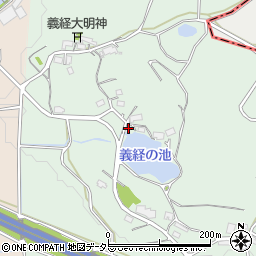 岡山県津山市池ケ原1247-1周辺の地図