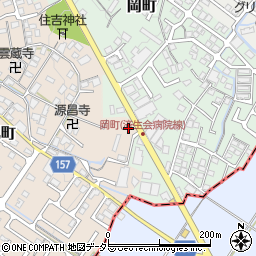 滋賀県守山市浮気町2周辺の地図