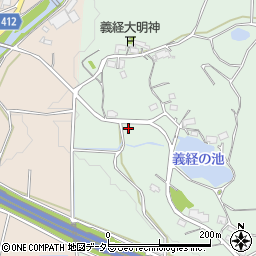 岡山県津山市池ケ原1229周辺の地図