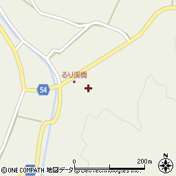 京都府南丹市園部町大河内脇谷周辺の地図