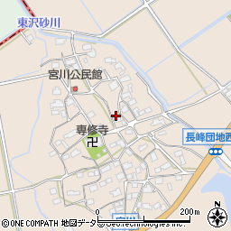 滋賀県東近江市宮川町422周辺の地図