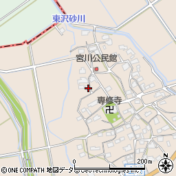 滋賀県東近江市宮川町485周辺の地図