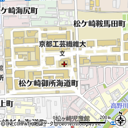 京都工芸繊維大学松ヶ崎キャンパス周辺の地図