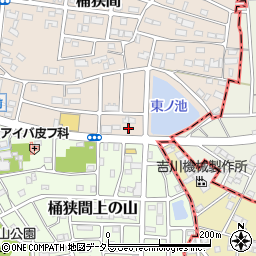 愛知県名古屋市緑区桶狭間3811周辺の地図