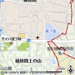 愛知県名古屋市緑区桶狭間3812周辺の地図