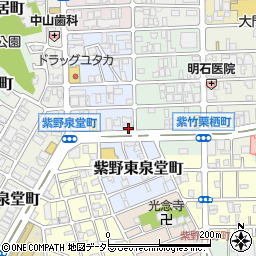 京都府京都市北区紫竹西野山東町51-4周辺の地図