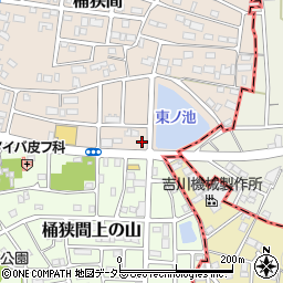 愛知県名古屋市緑区桶狭間3808周辺の地図