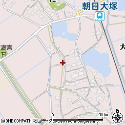 滋賀県東近江市大塚町694-1周辺の地図