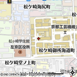 京都府京都市左京区松ケ崎糺田町周辺の地図