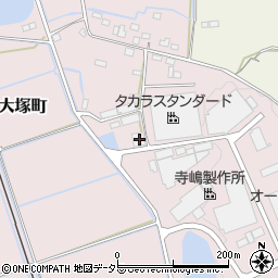 滋賀県東近江市大塚町1301周辺の地図