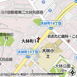 株式会社ホットスタッフ豊田周辺の地図