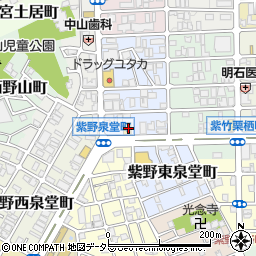 にぎり長次郎 北山紫竹店周辺の地図