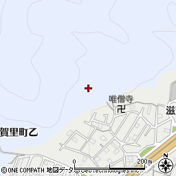 滋賀県大津市滋賀里町乙周辺の地図