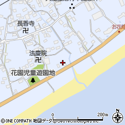 千葉県南房総市和田町花園977周辺の地図