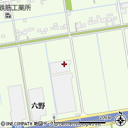 愛知県弥富市鍋田町周辺の地図
