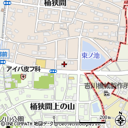 愛知県名古屋市緑区桶狭間3803周辺の地図