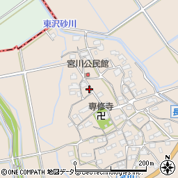 滋賀県東近江市宮川町470周辺の地図