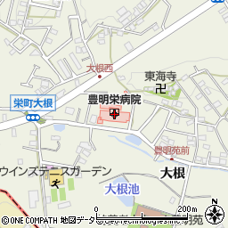 豊明栄病院（玉光会）周辺の地図