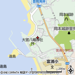 ペンション富浦マリンクラブ周辺の地図