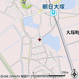 滋賀県東近江市大塚町351周辺の地図
