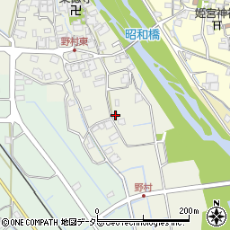 兵庫県神崎郡神河町野村131周辺の地図