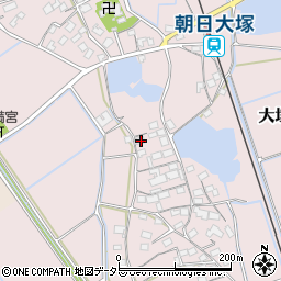滋賀県東近江市大塚町346周辺の地図