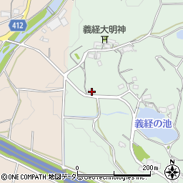 岡山県津山市池ケ原1294-1周辺の地図