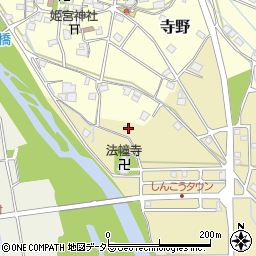 兵庫県神崎郡神河町貝野181周辺の地図