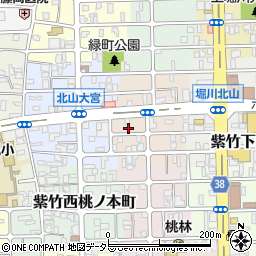 剣武堂周辺の地図