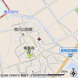 滋賀県東近江市宮川町429周辺の地図