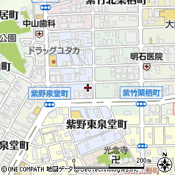 京都府京都市北区紫竹西野山東町51-2周辺の地図