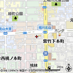 株式会社銀閣寺大西　上堀川店周辺の地図