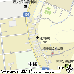 静岡県伊豆の国市韮山土手和田157周辺の地図