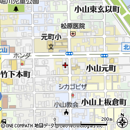 大阪ガス・カスタマーリレーションズ北大路定期保安巡回センター周辺の地図