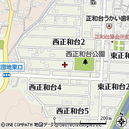 三重県桑名市西正和台周辺の地図