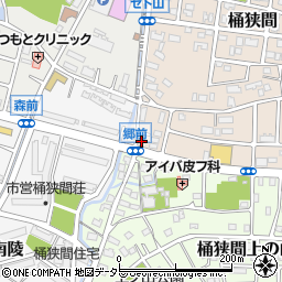 愛知県名古屋市緑区桶狭間3610周辺の地図