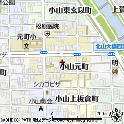 京都府京都市北区小山元町17-3周辺の地図